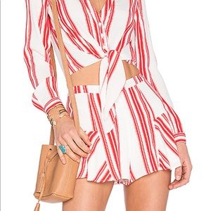BNWOT Lovers + Friends Stripe Shorts ✨